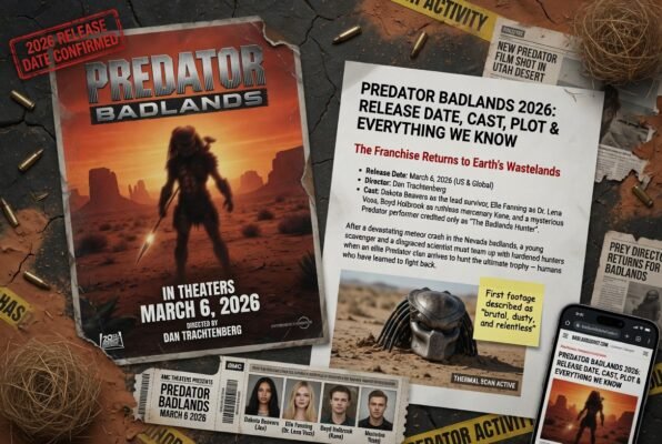 Predator Badlands 2026 Release Date Cast Plot And Everything We Know