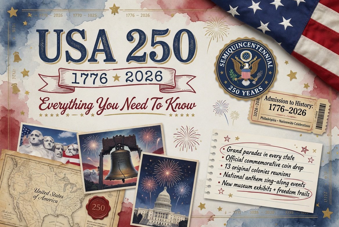 USA 250th Anniversary 2026 Everything You Need To Know