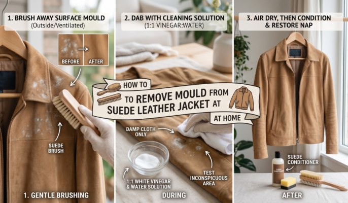 How To Remove Mould From Suede Leather Jacket At Home