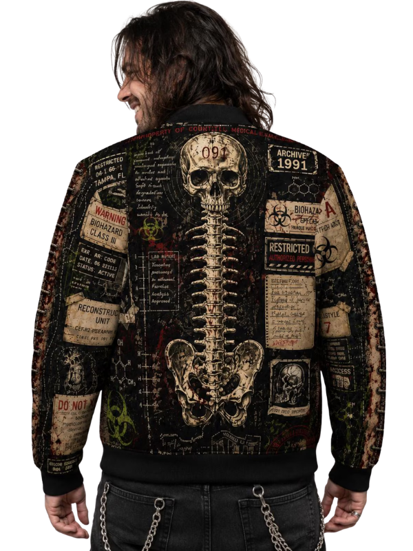 High-resolution secondary view of the custom-designed garment on a pure white background.